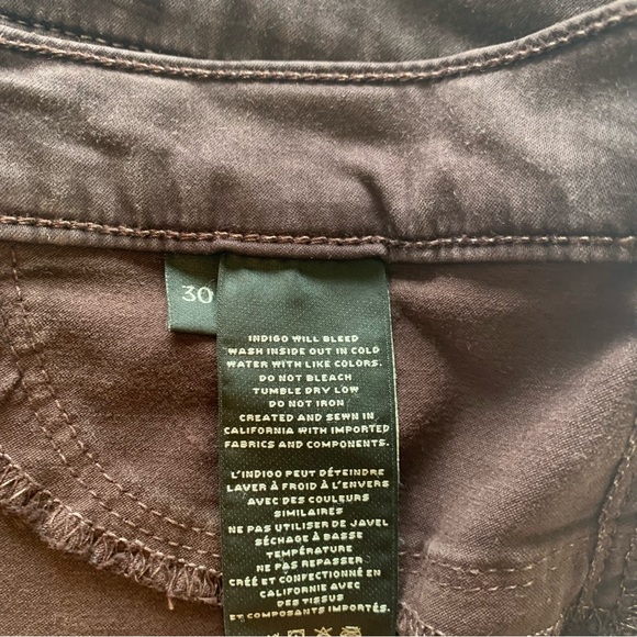 J Brand Brown Skinny Stretch Jeans - Picture 4 of 7